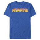 Men's Stranger Things Retro Hawkins Text T-Shirt
