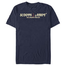 Men's Stranger Things Scoops Ahoy Nautical Logo T-Shirt