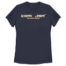 Women's Stranger Things Scoops Ahoy Nautical Logo T-Shirt
