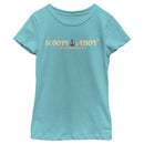 Girl's Stranger Things Scoops Ahoy Nautical Logo T-Shirt