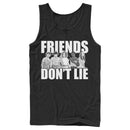 Men's Stranger Things Friends Don't Lie Character Pose Tank Top