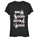 Junior's Stranger Things Mike Eleven Dustin Lucas T-Shirt