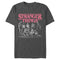 Men's Stranger Things Title Logo Faded T-Shirt