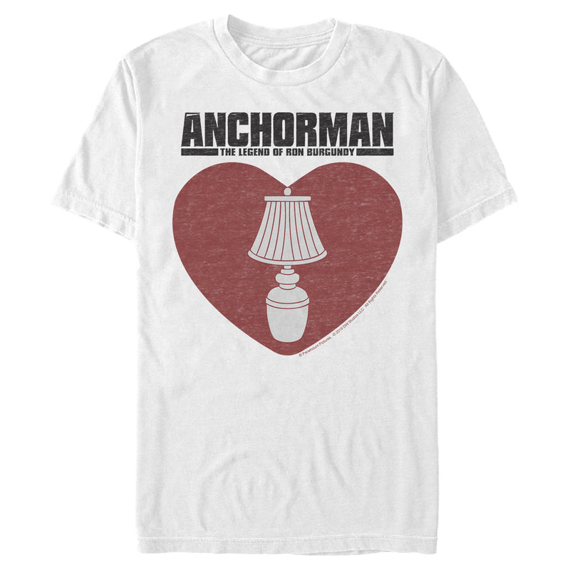 Men's Anchorman Heart Lamp T-Shirt