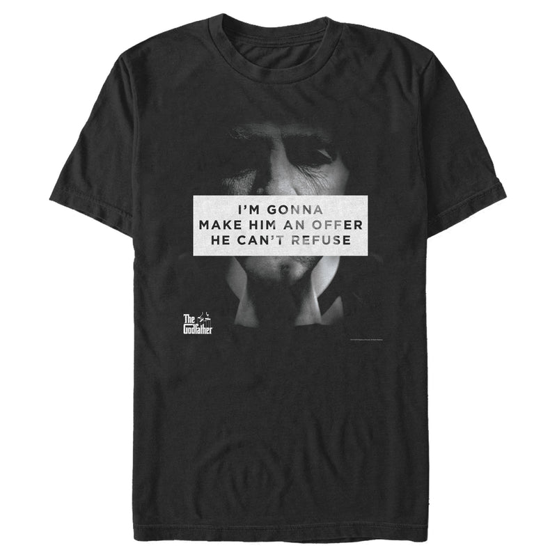 Men's The Godfather Make Him an Offer Quote T-Shirt