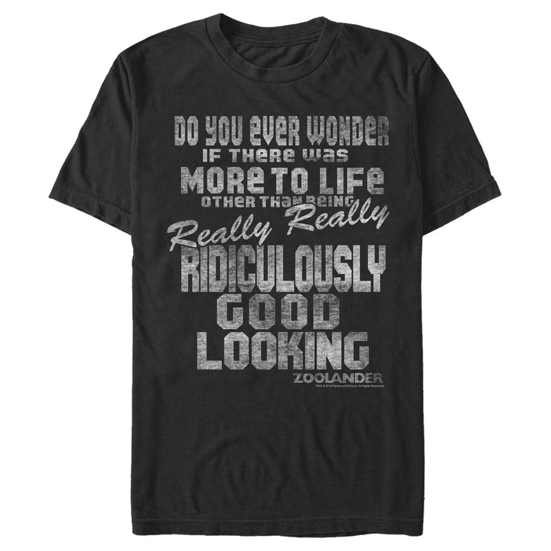 Men's Zoolander More to Life T-Shirt