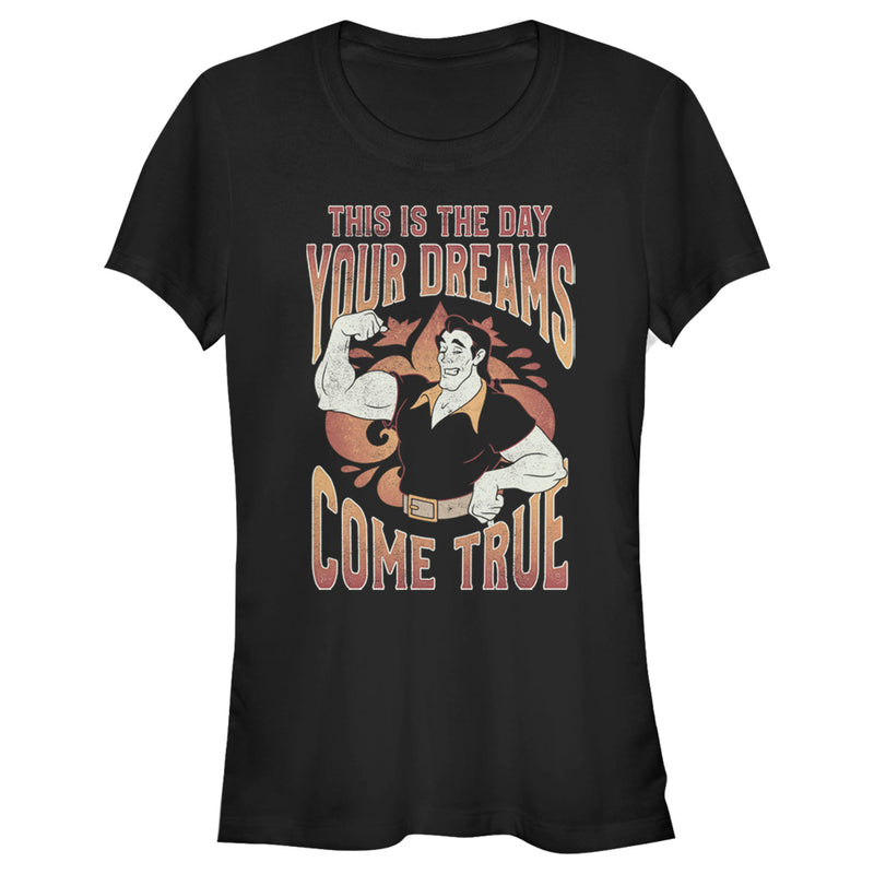 Junior's Beauty and the Beast Gaston The Day Your Dreams Come True T-Shirt