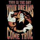 Junior's Beauty and the Beast Gaston The Day Your Dreams Come True T-Shirt