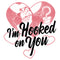 Junior's Peter Pan Valentine's Day Captain Hook I'm Hooked on You T-Shirt