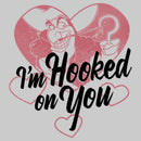 Men's Peter Pan Valentine's Day Captain Hook I'm Hooked on You Sweatshirt