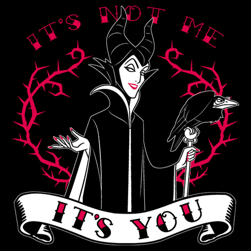Men's Sleeping Beauty Maleficent Valentine's Day It's Not Me, It's You T-Shirt
