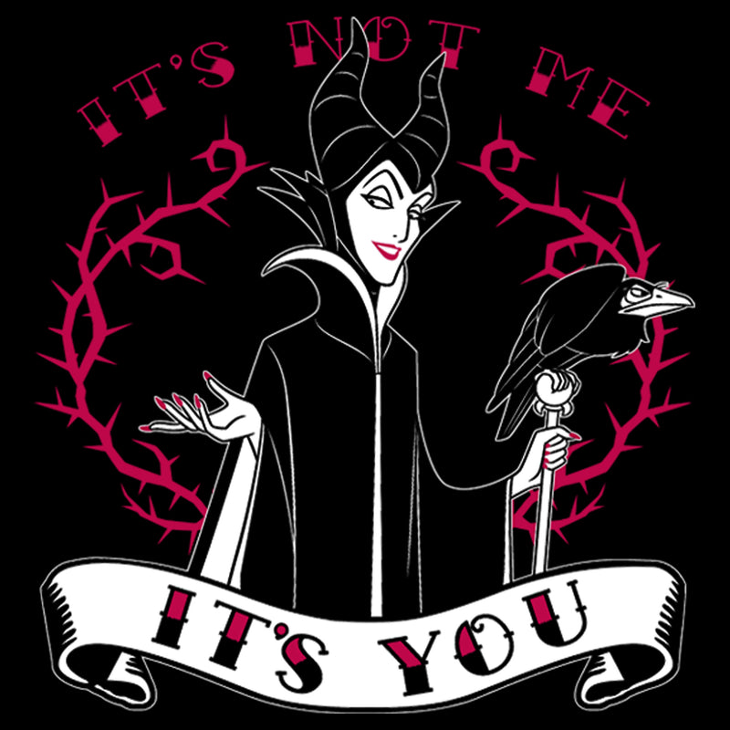 Men's Sleeping Beauty Maleficent Valentine's Day It's Not Me, It's You Sweatshirt