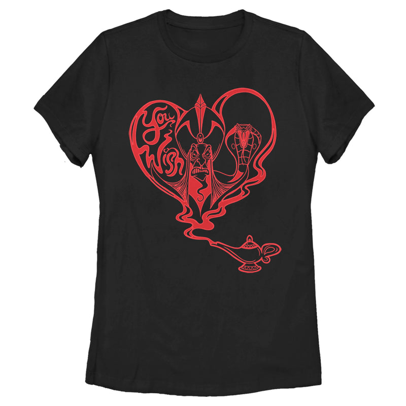 Women's Aladdin Jafar Valentine's Day You Wish T-Shirt