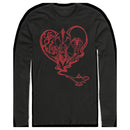 Men's Aladdin Jafar Valentine's Day You Wish Long Sleeve Shirt