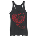 Women's Aladdin Jafar Valentine's Day You Wish Racerback Tank Top