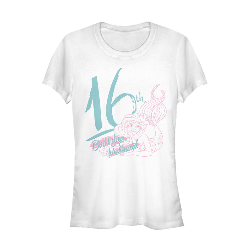 Junior's The Little Mermaid Ariel 16th Birthday T-Shirt