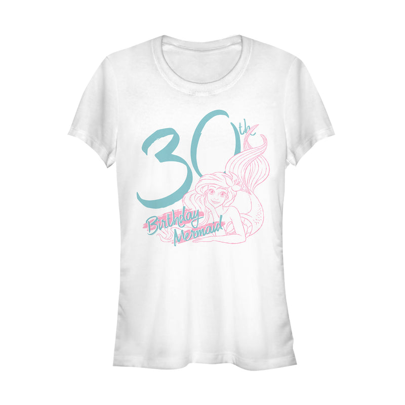 Junior's The Little Mermaid Ariel 30th Birthday T-Shirt