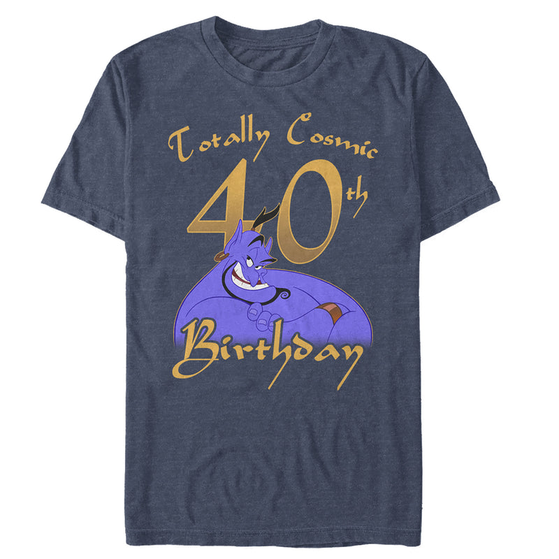 Men's Aladdin Genie Cosmic 40th Birthday T-Shirt