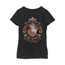 Girl's The Little Mermaid Ariel Seaweed Frame T-Shirt