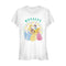 Junior's Disney Princesses Cutety Cartoon T-Shirt