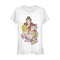 Junior's Disney Princesses Artistic Portrait T-Shirt