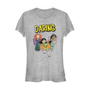 Junior's Disney Princesses Daring Trio Pop Art T-Shirt