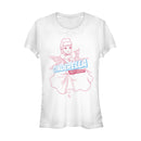 Junior's Cinderella Party Crasher Pop Art T-Shirt