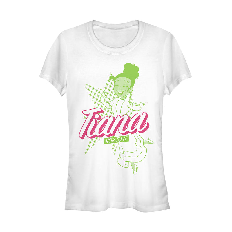 Junior's The Princess and the Frog Pop Art T-Shirt