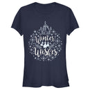 Junior's Snow White and the Seven Dwarfs Princesses Winter Wishes T-Shirt