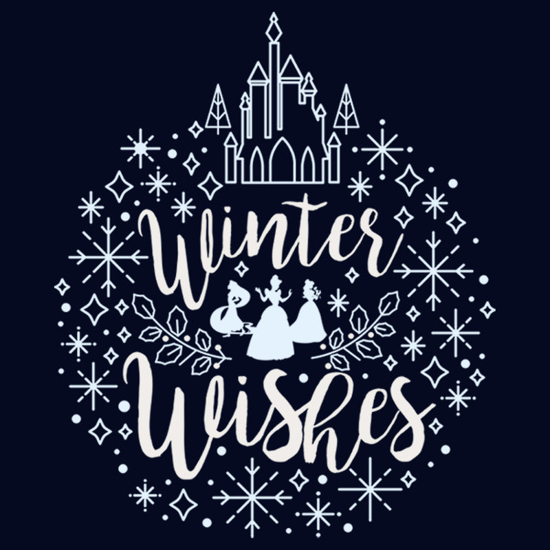 Junior's Snow White and the Seven Dwarfs Princesses Winter Wishes T-Shirt