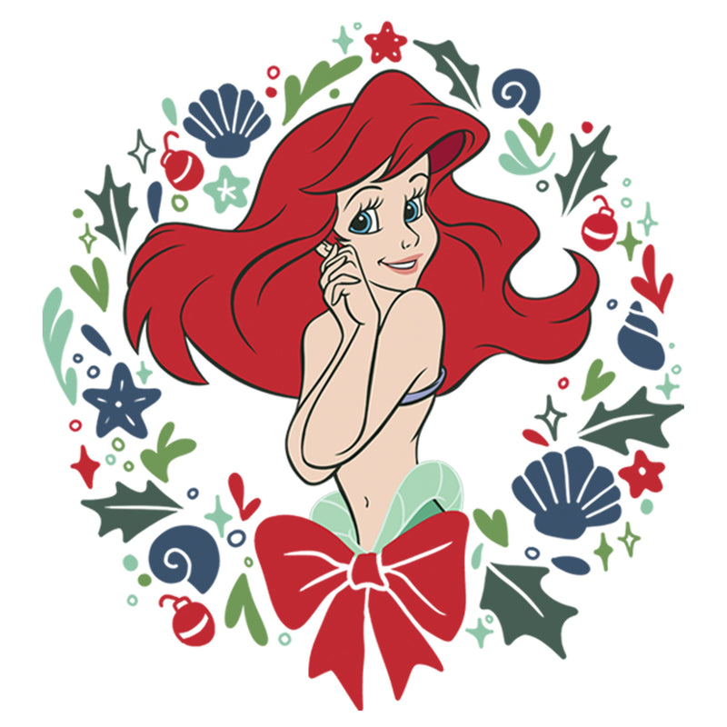 Men's The Little Mermaid The Little Mermaid Ariel Wreath T-Shirt