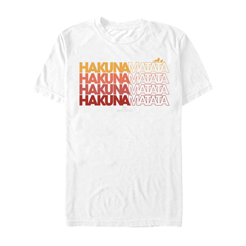 Men's Lion King Hakuna Matata Repeat T-Shirt
