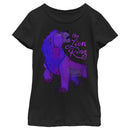 Girl's Lion King Starry Airbrush Simba T-Shirt