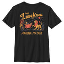 Boy's Lion King Retro Hakuna Matata Dance T-Shirt