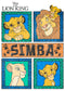 Boy's Lion King Simba and Family Panels T-Shirt