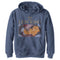 Boy's Lion King Simba and Rafiki Scene Pull Over Hoodie