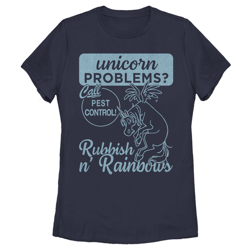 Women's Onward Rubbish N' Rainbows Pest Control T-Shirt