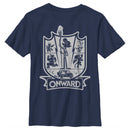 Boy's Onward Character Icon Crest T-Shirt