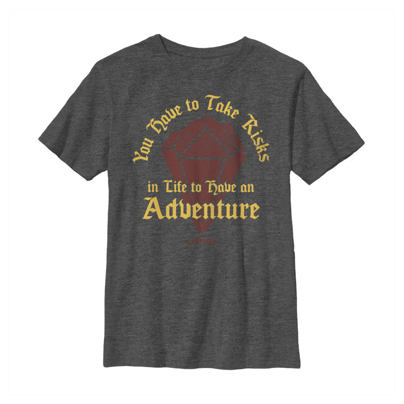 Boy's Onward Take Risks to Have Adventure T-Shirt