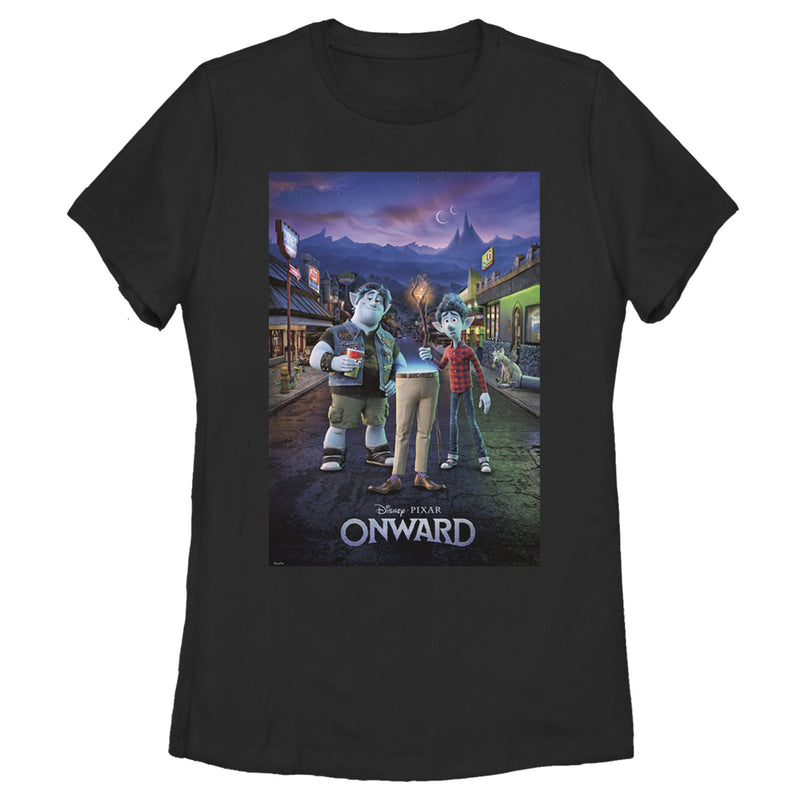 Women's Onward Family Poster T-Shirt