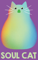 Girl's Soul Rainbow Cat T-Shirt