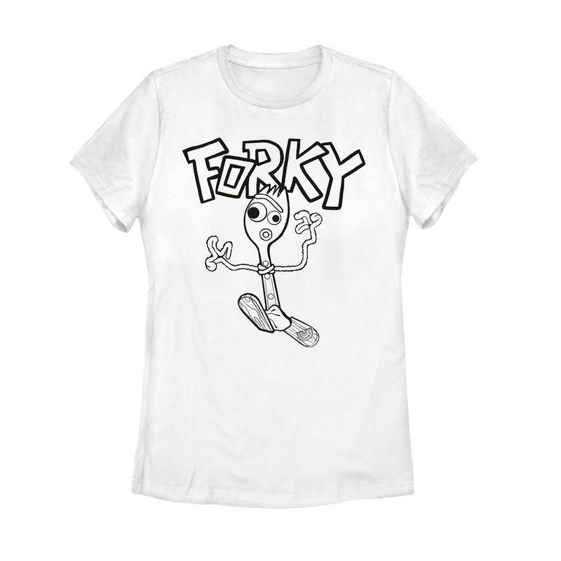 Women's Toy Story Running Forky T-Shirt