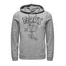 Men's Toy Story Running Forky Pull Over Hoodie