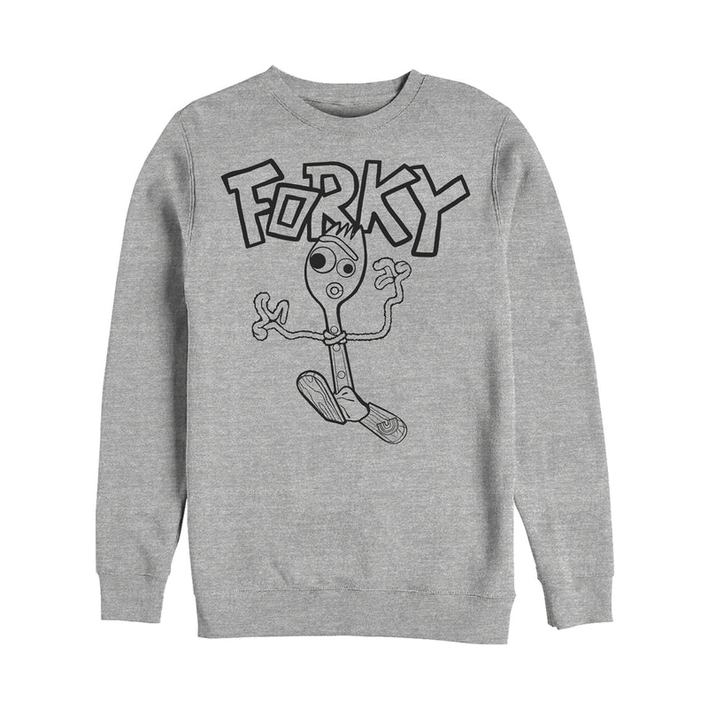 Men's Toy Story Running Forky Sweatshirt