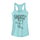 Junior's Toy Story Running Forky Racerback Tank Top