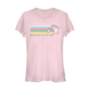 Junior's Toy Story Ducky & Bunny Fun Rainbow Race T-Shirt