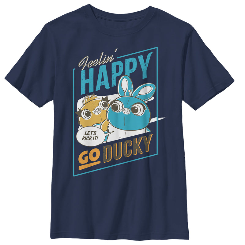 Boy's Toy Story Happy Go Ducky & Bunny T-Shirt