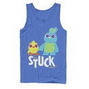 Men's Toy Story Ducky & Bunny Stuck With Us Tank Top