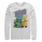 Men's Toy Story Ducky & Bunny Hang Time Long Sleeve Shirt