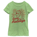 Girl's Toy Story Forky Happy Holidays T-Shirt